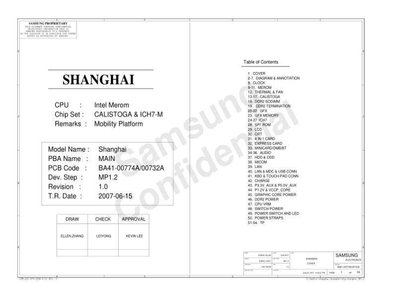 三星  Samsung SHANGHAI R25电路图
