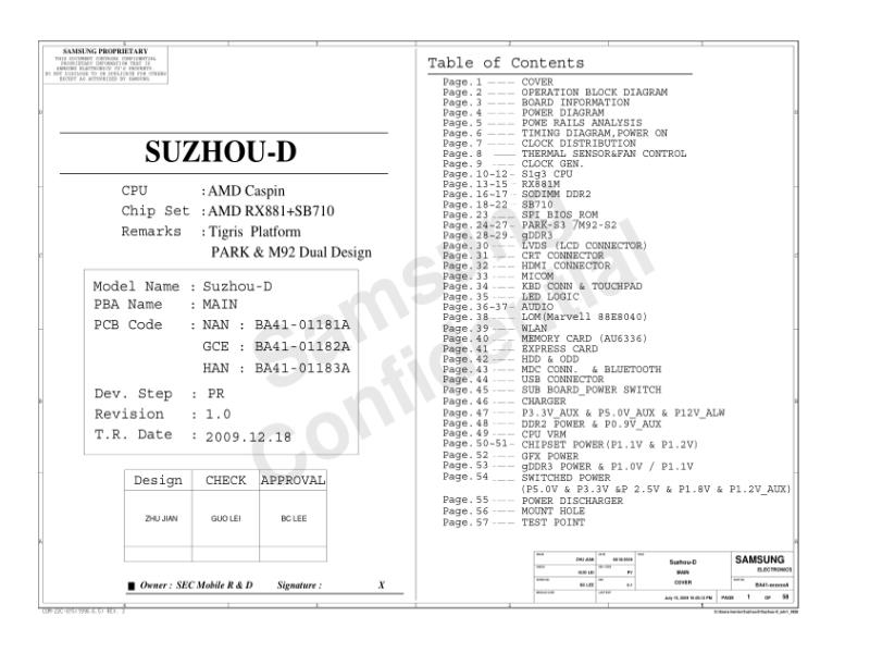 三星  Samsung SUZHOU-D DUAL PR 1224电路图