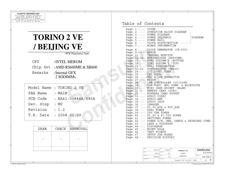 三星  Samsung TORINO 2 VE电路图