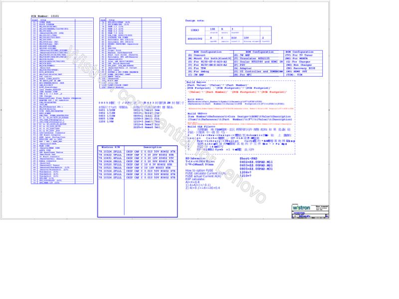 联想  Lenovo C50-30 LILY B560 1 20140513A C5030 SCH电路原理图