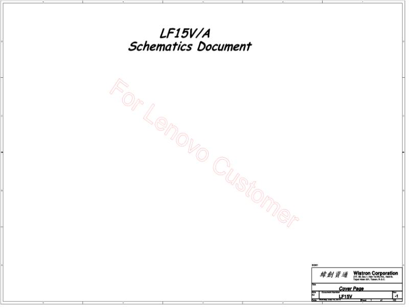 联想  Lenovo Flex 2 Pro-15 lf15va 2 20141030 customer SCH电路原理图