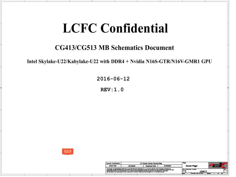 联想  Lenovo IdeaPad310-15IKBLCFCNM-A981r1 0 SCH电路原理图