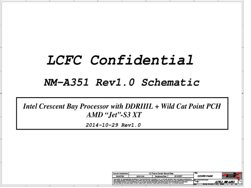 联想  Lenovo L450 lcfcl450 SCH电路原理图