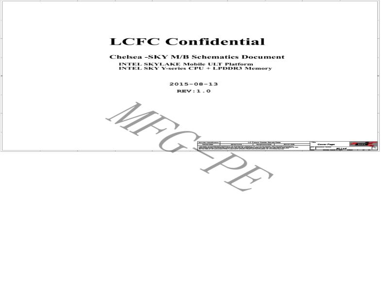 联想  Lenovo Miix 700-12 ISK CMX40 lcfc-chelsea svt rev10 SCH电路原理图