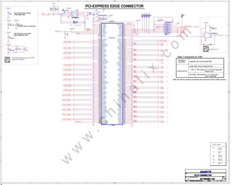 技嘉 显卡  GV R485MC 1GH 10A PVT 电路图