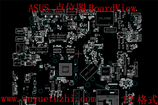 华硕 ASUS Z240IC IOB 1.3 60PT01E0 IO0D01点位图