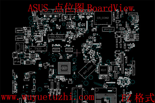 华硕 ASUS K73SD 2.3 60 N5HMB2100 D02点位图